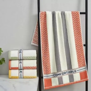 Premium Stripe Towels Wholesale Bulk Supplier | Soft Absorbent Cotton Stripe Towels Manufacturer Pakistan Premium absorbent - Product Image 2