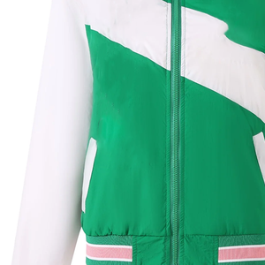 Chaqueta Cortavientos con Cremallera Completa Fotocrómica UV AKA, Verde, Blanco, Rosa, Cambia de Color, Tallas Grandes, Estampado, con Capucha, Estilo Universitario Urbano - Product Image 3