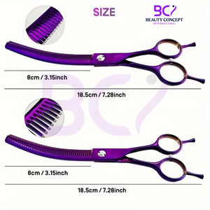 Nuevas Tijeras Profesionales para Adelgazar el Cabello, Cómodas, Duraderas, Antideslizantes, Modelo 2026, de Excelente Proveedor, Personalizables - Product Image 2