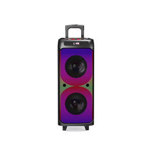 Altavoces activos portátiles para karaoke Pro Loud Audio de doble 8 pulgadas y 100 vatios, Caixa De Som <span class=keywords><strong>Das</strong></span> Grandes, Caixinha para fiestas, <span class=keywords><strong>altavoz</strong></span> para fiestas. - Product Image 6