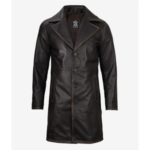 <b>GLOVES</b> City Outdoor Wear Ski Mens Leather Jacket Gentleman Winter Hot Selling Leather Jacket Fur Lining Mens Leather Jacket 2025 - Product Image 3