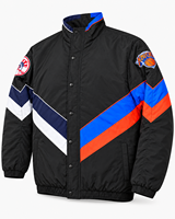 Blouson matelassé unisexe rétro à blocs de couleur unie, avec patch personnalisé, pour équipe sportive, chaud, écologique, respirant, doublé en laine, streetwear, ODM