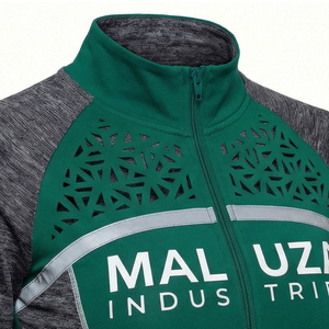 Survêtement d'entraînement respirant imprimé coupe ajustée en polyester, vêtements de sport personnalisés pour la gym, légers pour l'été, hommes et femmes, vente en gros - Product Image 6