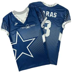 Camiseta de Fútbol Americano Edición Fan, Venta al Por Mayor, Transpirable, de Secado Rápido, Personalizable con Número y Nombre, Todas las Tallas, MOQ Bajo, OEM, Pakistán - Product Image 5