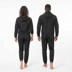 Ensemble veste et pantalon imperméables personnalisés, coupe-vent en nylon, jogging, survêtement réfléchissant pour unisexe - Product Image 6