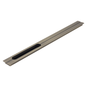 Poignée de porte minimaliste moderne en aluminium, profilé de bordure monté en surface, pour porte à panneau plat, quincaillerie de mobilier pour la maison et la chambre - Product Image 3