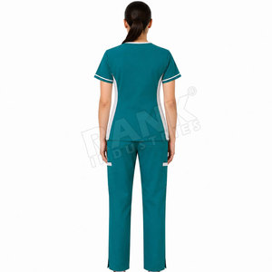 Uniforme de enfermera de alta calidad a precio económico, venta al por mayor, buen material, uniforme quirúrgico para mujer, hecho en Pakistán. - Product Image 4