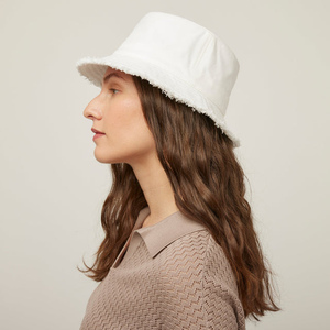 2026 Wholesale Premium Stitched Frayed Raw Hem White denim Bucket <b>Hat</b> Cotton Vintage Distressed Fisherman <b>Hat</b> <b>Men</b> Women - Product Image 4