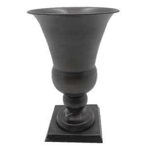 Table Top décoration de la maison Bronze enduit fer intérieur métal fleur Vase Pot pour salon mariage décor à la main - Product Image 1