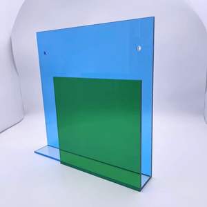 Porte-revues mural moderne en acrylique écologique pour salon et bureau à domicile - Product Image 2