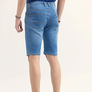 Wholesale High <b>Designer</b> Men's Jean Pants Knee Length Straight Jeans Shorts Men Denim Short Casual Denim Shorts Distressed - Product Image 4