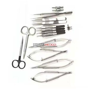 Juego de Instrumentos Quirúrgicos Ortopédicos Manuales Profesionales de 17 Piezas, Kit de Instrumentos de Cirugía Ósea de Alta Calidad y Precisión, Reutilizables - Product Image 2