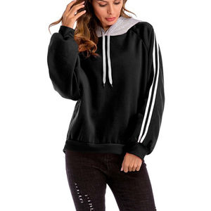 Sweat à capuche léger pour femme en molleton bouclette respirant, directement du fabricant, idéal pour la superposition, commandes en gros, équipement personnalisé - Product Image 1