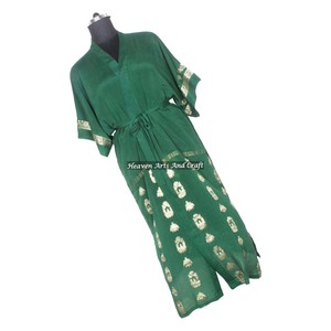 KL011 Bata de Dama de Honor Vintage, Kimono Largo para Mujer, Camisón de Verano y Otoño, Bata de Baño de Seda para Novia, Sexy - Product Image 1
