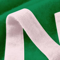 Châle de sororité sur mesure pour femmes, poncho grec respirant brodé rose et vert imprimé pour fraternité