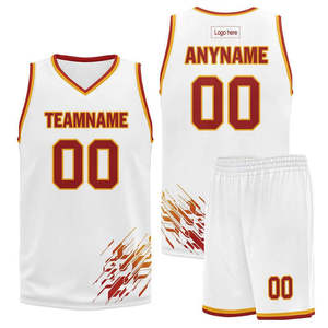 Conjuntos de Uniformes de Baloncesto Sublimados Personalizados, Jersey sin Mangas con Cuello en V de Malla Transpirable de Alta Calidad para Hombre, Secado Rápido, para Equipos Adultos - Product Image 2