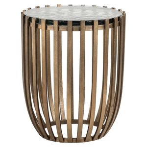 Table basse moderne de style mid-century avec plateau en marbre, structure en bois de manguier, fabrication artisanale, meubles écologiques pour salon - Product Image 1