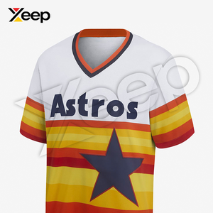 เสื้อเบสบอลผู้ชาย XEEP Customize รุ่น XC-BBU-28 แขนสั้น ระบายอากาศได้ดี ผลิตจากโพลีเอสเตอร์ พิมพ์ลายด้วยความร้อน คุณภาพสูง - Product Image 2