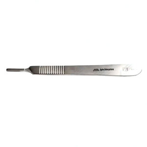 Portacuchillas Quirúrgico Ortopédico con Bisturí de Hoja Afilada, Mango de Bisturí Quirúrgico Médico de Acero Inoxidable, Instrumentos Médicos - Product Image 1