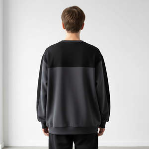 Sudadera Unisex de Invierno 100% Algodón, con Forro Polar, Logotipo Bordado Personalizado, Cuello Redondo, Talla Grande, Secado Rápido y Transpirable, Venta al Por Mayor - Product Image 2