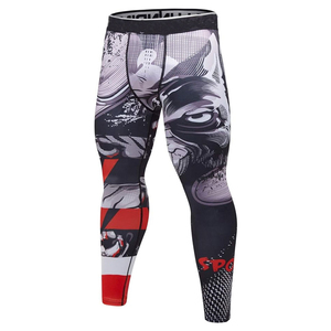 Combinaison de compression pour homme personnalisable, imprimée par sublimation, prix de gros fabricant, pour la gym, la natation, le surf. - Product Image 4