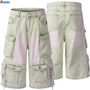 Overol de Mezclilla de Estilo Vintage para Mujer, Marca BOBBIN INDUSTRIES, Cintura Media, Corte Recto, 3/4, con Bolsillos Tipo Cargo, Ecológico y Transpirable - Product Image 6