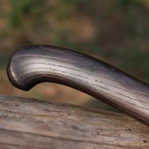 Hacha Vikinga Forjada a Mano, Acero con Alto Contenido de Carbono, Grabada, para Camping, con Mango de Madera, para Supervivencia al Aire Libre, Bricolaje - Product Image 2