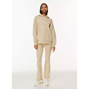 Wholesale Custom Women Pullover Tracksuit Set Custom Streetwear Fashion Outdoor Jogging Pullover <b>Hoodie</b> and Sweatpants Set - Product Image 4