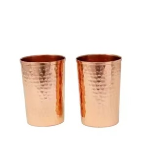 Hand-Painted Pure Copper Tumbler Unique Ayurvedic Wellness <b>Cup</b> for Party Use Heat Resistant & Eco-Friendly <b>Glass</b> - Product Image 6