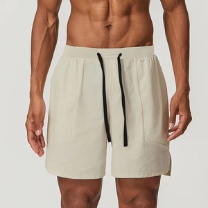 Custom Wholesale Mens Athletic Shorts High Quality Double <b>Layer</b> Quick Dry Stretchable Breathable Fishing & Sports Shorts - Product Image 3