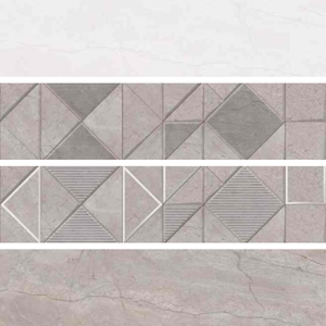 Azulejo de pared cerámico blanco brillante minimalista de 300x600, ideal para interiores de oficinas corporativas profesionales y edificios comerciales. - Product Image 2