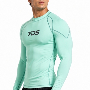 Men's Compression Shirt Moisture wicking <b>athletic</b> Active Power Flexible Motion <b>Athletic</b> Fit Moisture Wicking Breathable Shirt - Product Image 3