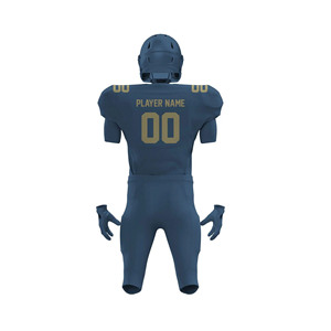 Vêtements de sport personnalisés, uniforme de football américain unisexe, sublimation avec logo, maillot respirant à manches courtes 2026 - Product Image 6