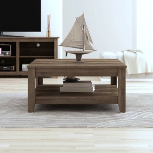 Table basse moderne en marbre, design minimaliste, meubles de salon, surface carrée décorative en pierre - Product Image 4
