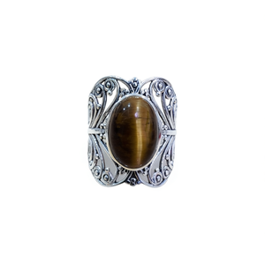 Anillo de Moda con Ojo de Tigre, 6.1 Gramos de Peso - Product Image 2