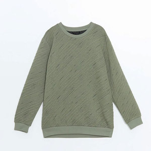 Sudadera de Cuello Redondo Tejida a Medida, Estilo Casual, Precio Bajo de Fábrica, Sudaderas al por Mayor - Product Image 3