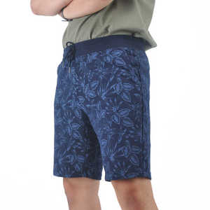 Pantalones Cortos de Playa con Estampado Floral para Hombre, Cintura Media, Cordón Ajustable, Secado Rápido, Casuales, Tipo Bermuda, 100% Poliéster Tejido - Product Image 5