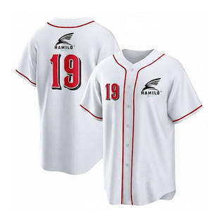 Nouvel arrivage : Ensemble uniforme de baseball pour adultes, grandes tailles, vêtements de sport 100 % polyester respirant et à séchage rapide, impression personnalisée du nom et du logo de l'équipe - Product Image 1