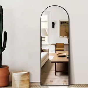 Simple Modern Design Home Living Room Full Length Reflection Floor <b>Mirror</b> <b>Wall</b> Mounted - Product Image 6