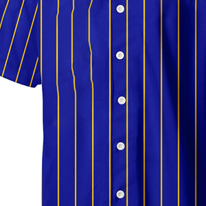 เสื้อเบสบอล SGRho แบบแห้งเร็วสั่งทำพิเศษ 100% โพลีเอสเตอร์ ระบายอากาศได้ดี ป้องกันแบคทีเรีย ป้องกันรังสียูวี พิมพ์ลายแบบซับลิเมชั่น โลโก้สั่งทำพิเศษ - Product Image 2