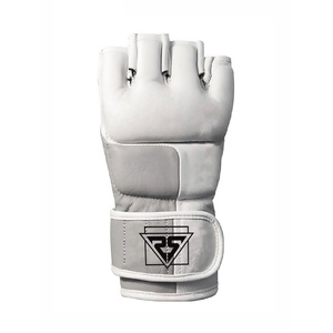 ถุงมือชกมวยหนัง PU ออกแบบเองได้พอดีกับมือโลโก้ผลิตในปากีสถาน - Product Image 4