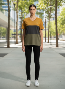 Cotton Modal High Quality Luxury Womens <b>Tshirt</b> Regular Fit Custom logo Women Casual Round Neck Plain Basic <b>Tshirt</b> - Product Image 2