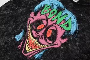 Camiseta Oversize de Algodón con Corte Holgado y Hombros Caídos, Lavado Ácido y Lavado a la Piedra, Impresión Serigrafiada y DTG Personalizada al por Mayor - Product Image 2