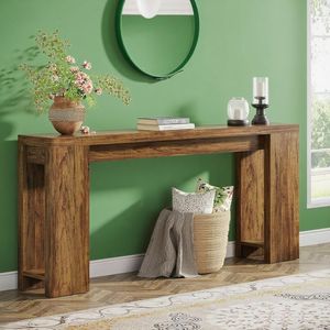 <b>Wooden</b> <b>Console</b> <b>Table</b> for Sofa Entryway or Accent Placement - Product Image 1