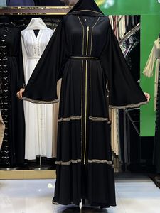 New2026 Dubai Beautiful Black Traditional Islamic Clothing for Women Saudi Arabia Abaya Dubai Abaya Muslim Clothing Gulf Cloths - Product Image 3