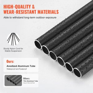 Campane a Vento Profonde da 60 Pollici per Case, Grandi Campane a Vento Commemorative a 6 Tubi, Regalo Unico per Anniversari - Product Image 5