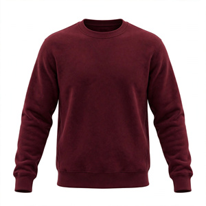 เสื้อสเวตเชิ้ตแขนยาวผู้ชายขายดี สีพื้น ผ้าฝ้ายนุ่ม แห้งเร็ว ระบายอากาศดี เป็นมิตรกับสิ่งแวดล้อม เหมาะสำหรับฤดูหนาว ดีไซน์ทันสมัย - Product Image 4