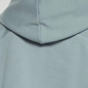 Conjunto de 2 Piezas para Mujer, Sudadera con Capucha y Pantalones Cortos, Color Sólido, Felpa, Corte Regular, Largo hasta la Rodilla, Transpirable para Invierno - Product Image 6