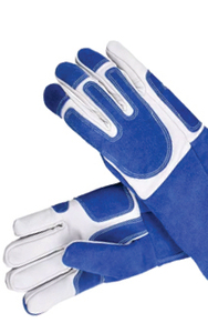 Animal Handling <b>Gloves</b> Anti-bite Anti-Scratch Anti-Cut Chemical-Resistant Latex-Free Blue One Size Fits All - Product Image 4