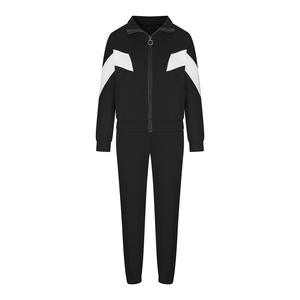 Factory Direct oversized tracksuit Cotton Blend <b>track</b> <b>jacket</b> OEM Bulk Streetwear Brand Supply - Product Image 2